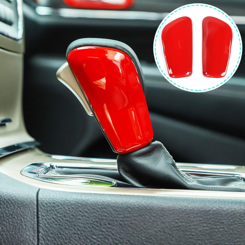 Carbon Fiber Gear Shift Knob Cover Pack of 2 A33114