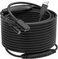 50 Feet Active USB 3.0 Male to Female Extension Cable with Power Adapter Z6378
