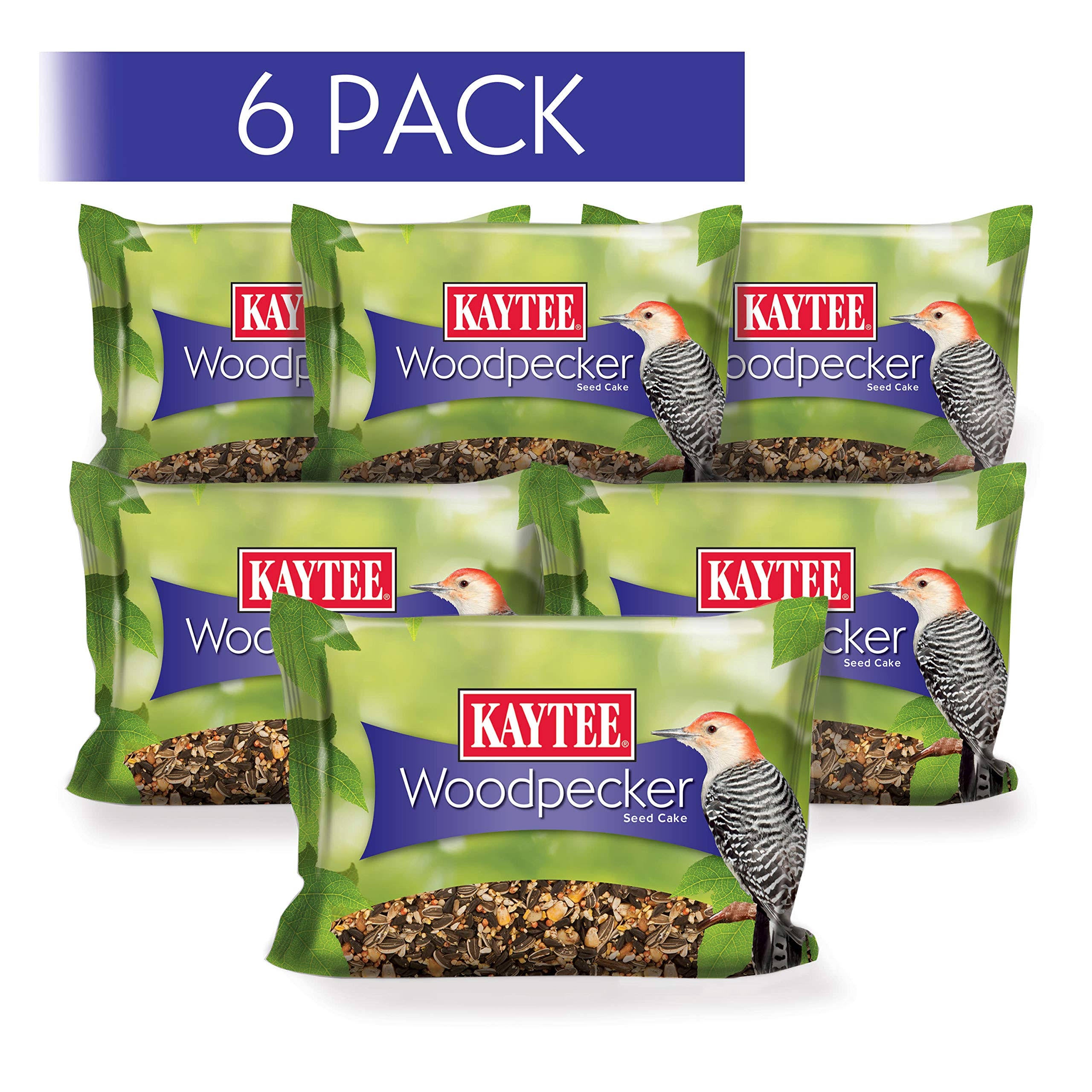 6 Count Woodpecker Cake Wild Bird Treats Z652