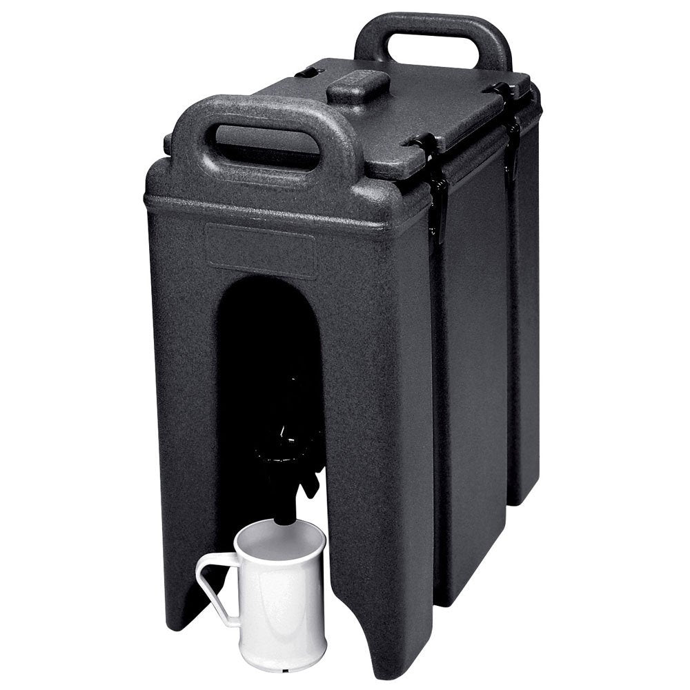 Black 2.5 Gal. Beverage Camtainer Q600