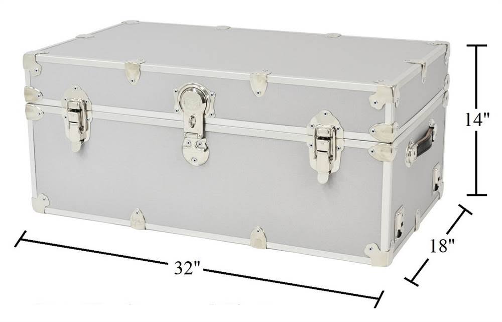 Silver Finish Birch Storage Box U22307