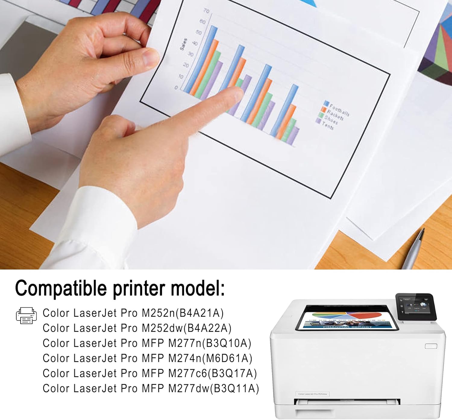 Magenta 201A CF403A Toner Cartridge O912