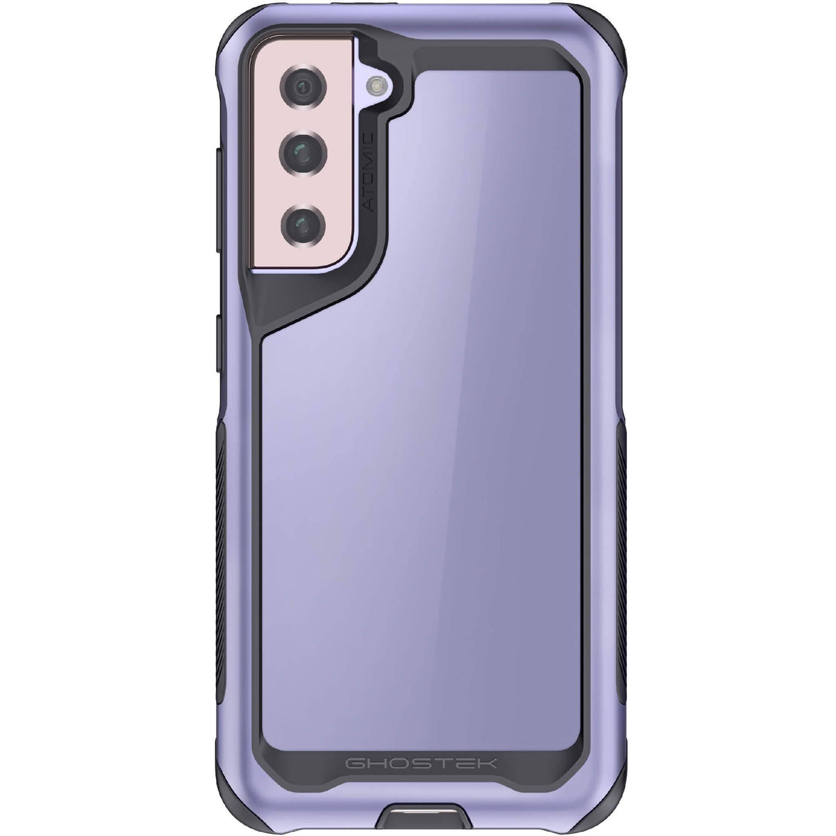 Violet Clear Metal Case J7376