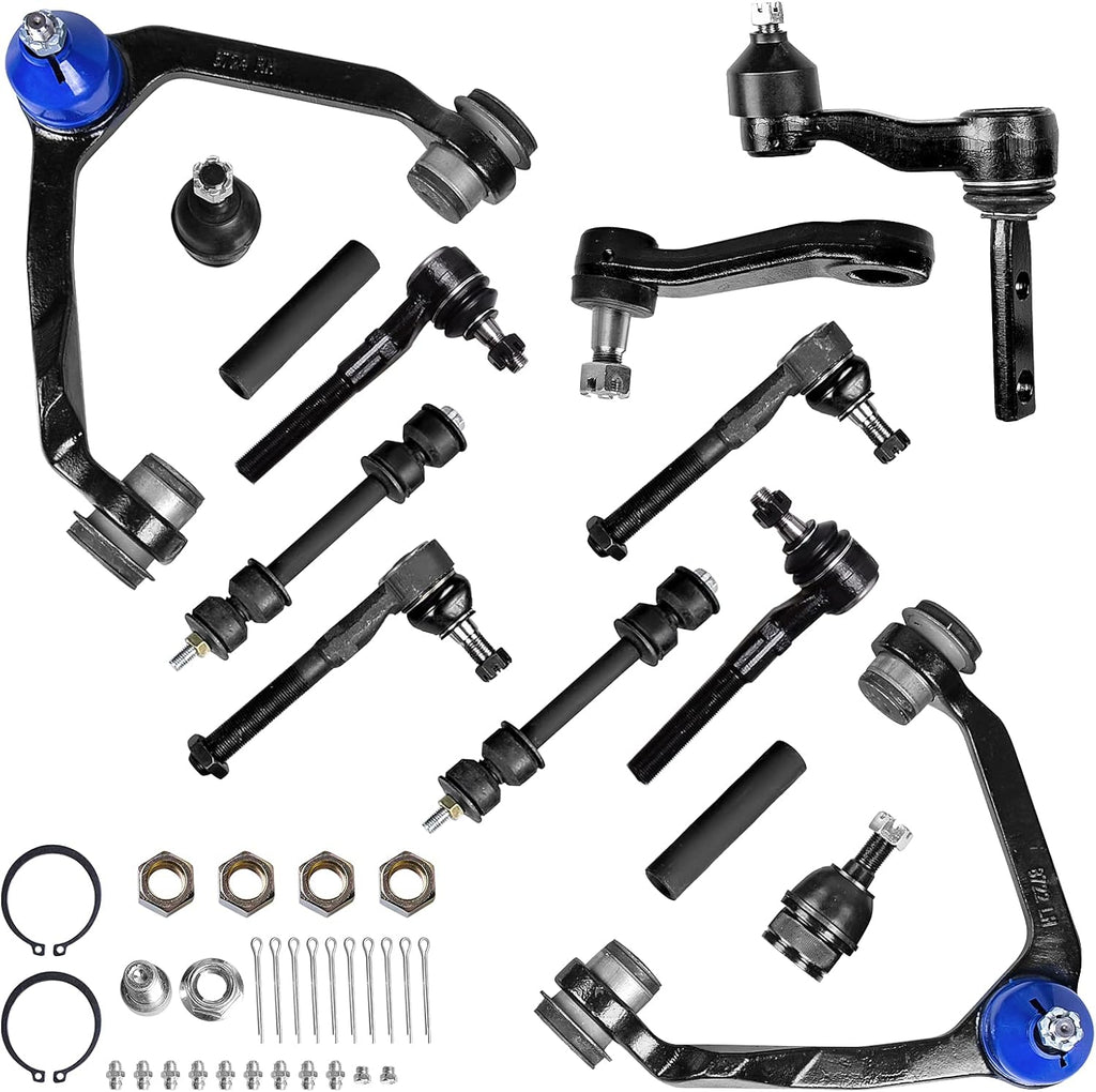 Front Control Arm Kit 14pcs Front Suspension Kit 4WD Only J960