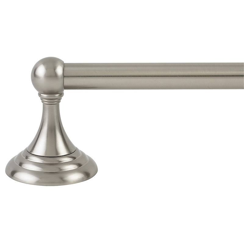 Satin Nickel/Gold 12 inch Towel Bar X67247