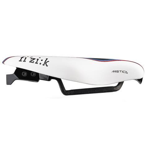 Carbon Saddle Black White P35606