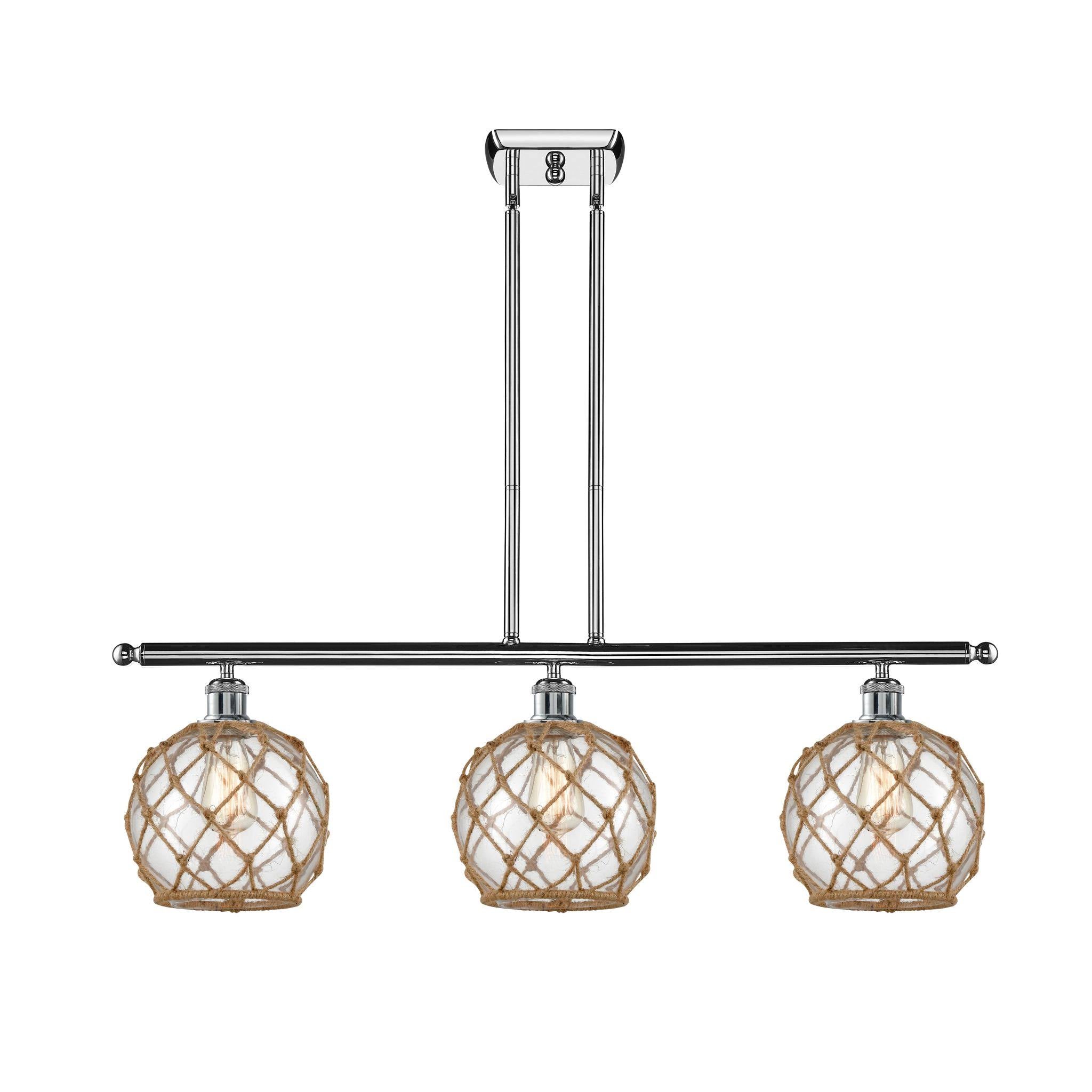 Farmhouse Rope 3 Light Island N559