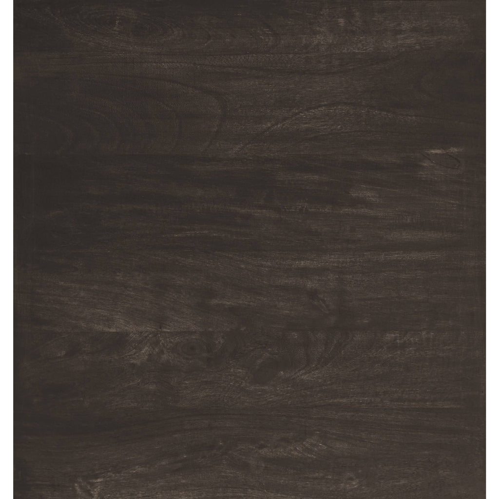 Transparent Black Square End Table T588931