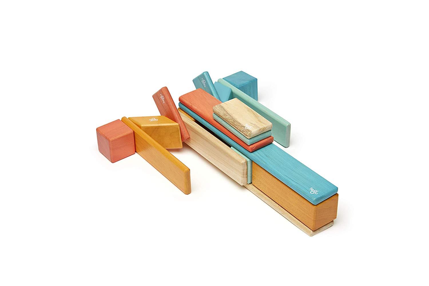 24 Piece Tegu Magnetic Wooden Block Set E629421