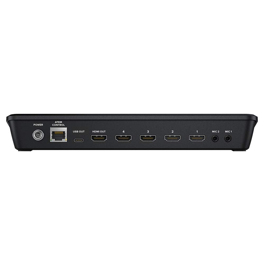 ATEM Mini Pro HDMI Live Stream Switcher with 6' High-Speed HDMI Cable & 10-Pack Straps Bundle P669610