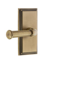 Vintage Brass Carre Plate Dummy with Georgetown Lever K377