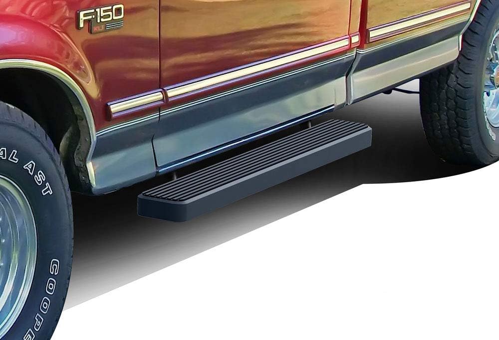 Black Powder Coated 5in Running Boards U8456