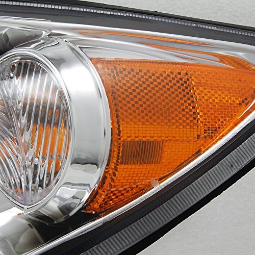 Chrome Bezel Headlights Replacement Pair L518918