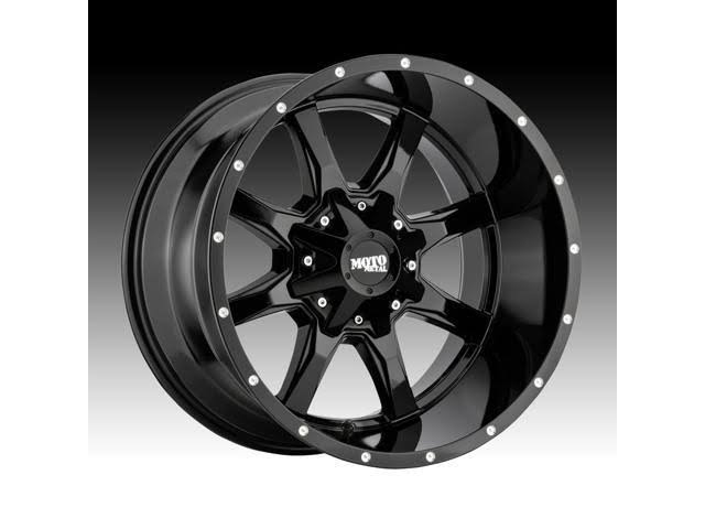 Gloss Black 18x22 Wheel D8809
