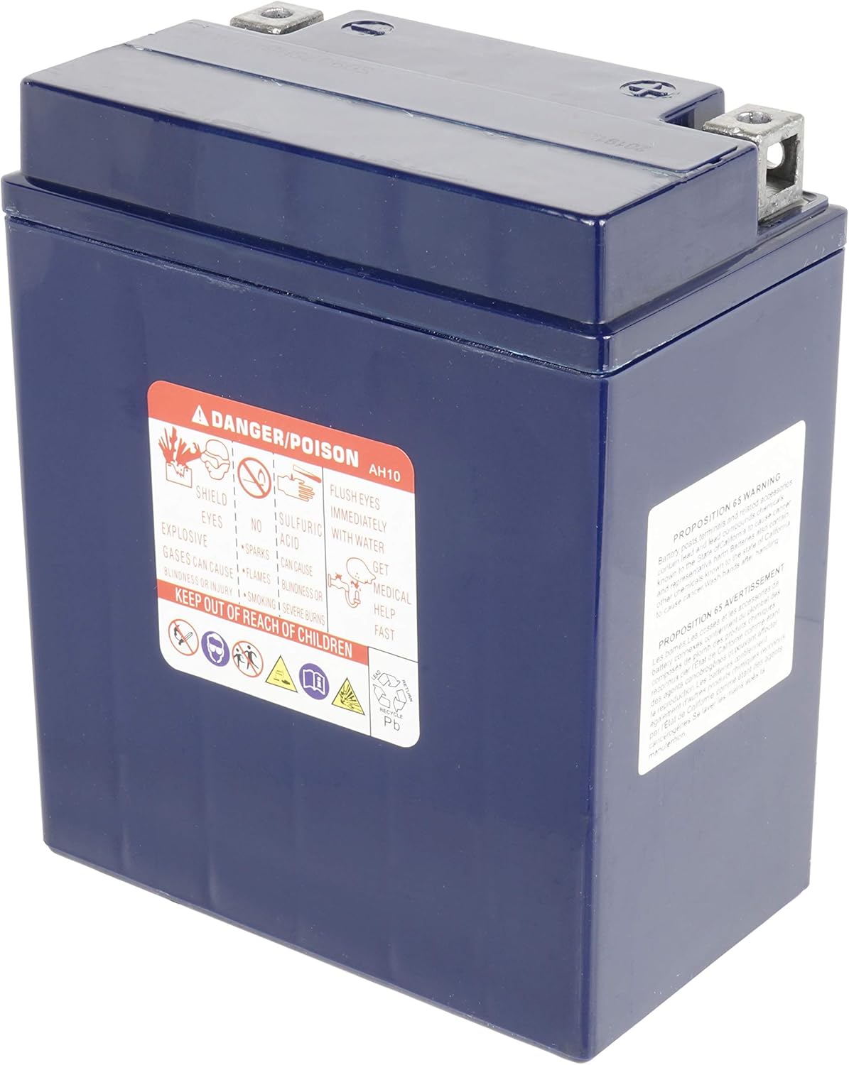 Agm Battery Yamaha Warrior 350 Yfm350X 1987-2004 Pack of 2 J777