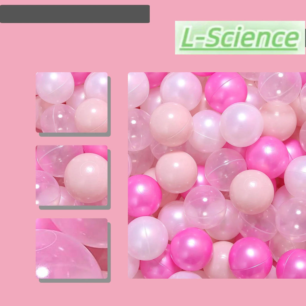 100 Pieces Colorful Plastic Ball Pit Balls A114674