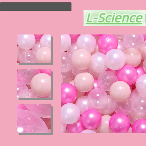 100 Pieces Colorful Plastic Ball Pit Balls A114674