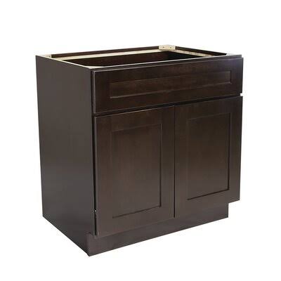 Espresso Shaker Style 2-Door Sink Base Cabinet M244434