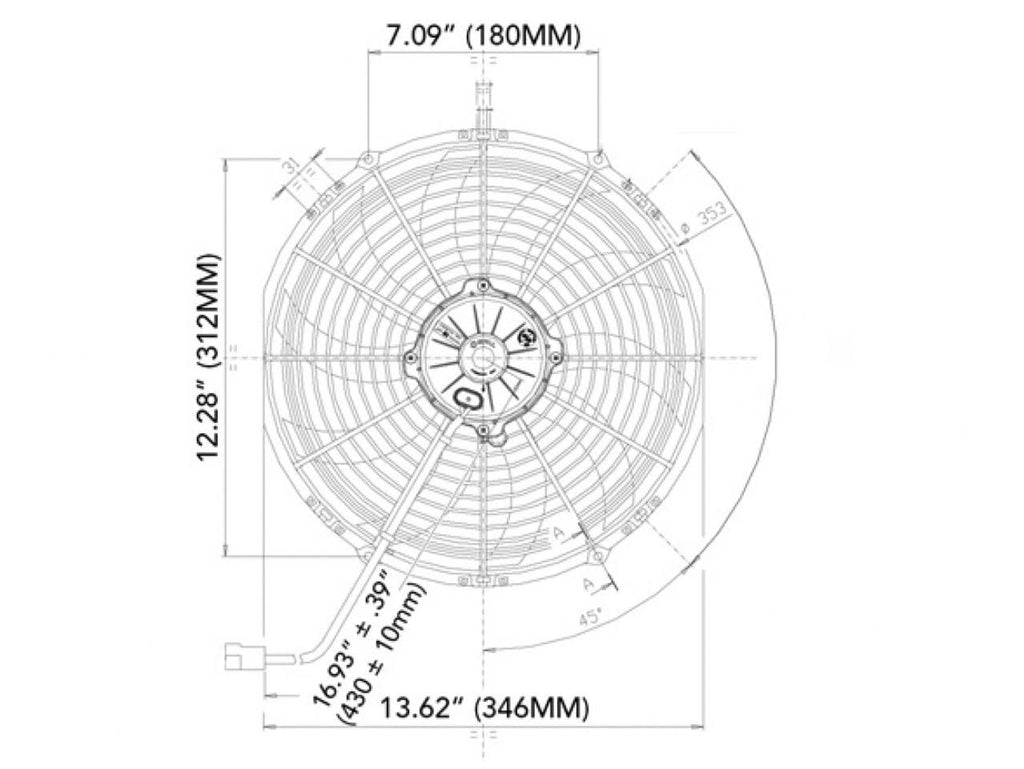 1777 CFM 13in High Performance Fan Y8007