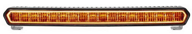 20x22 Off-Road LED Light Bar Black Amber Halo P25192