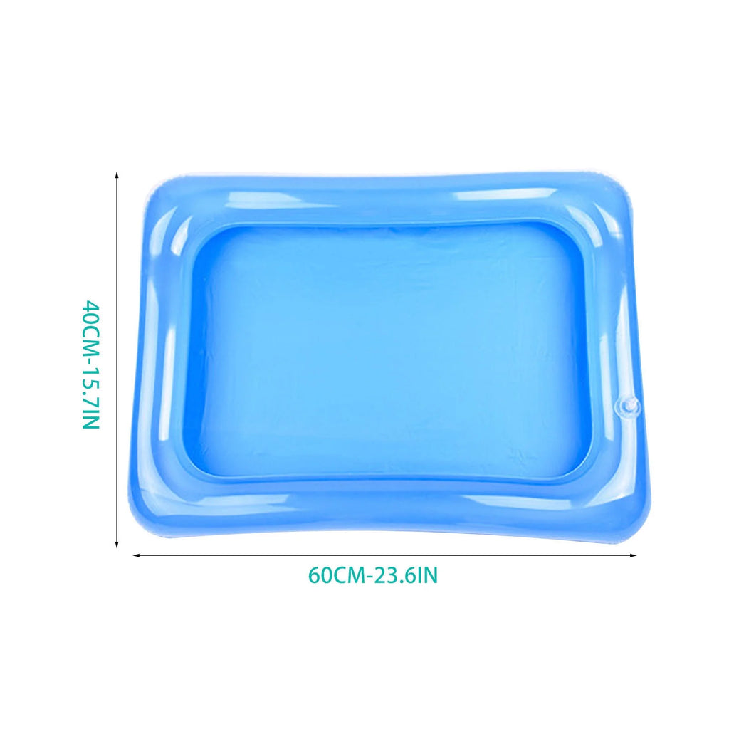 Inflatable Sand Table Toy Sand Fishing Tray I14448