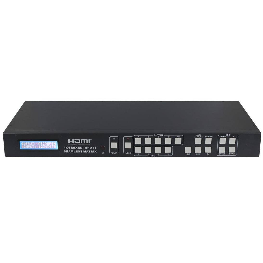 4x4 HDMI Seamless Switching Matrix, Rackmountable X820818