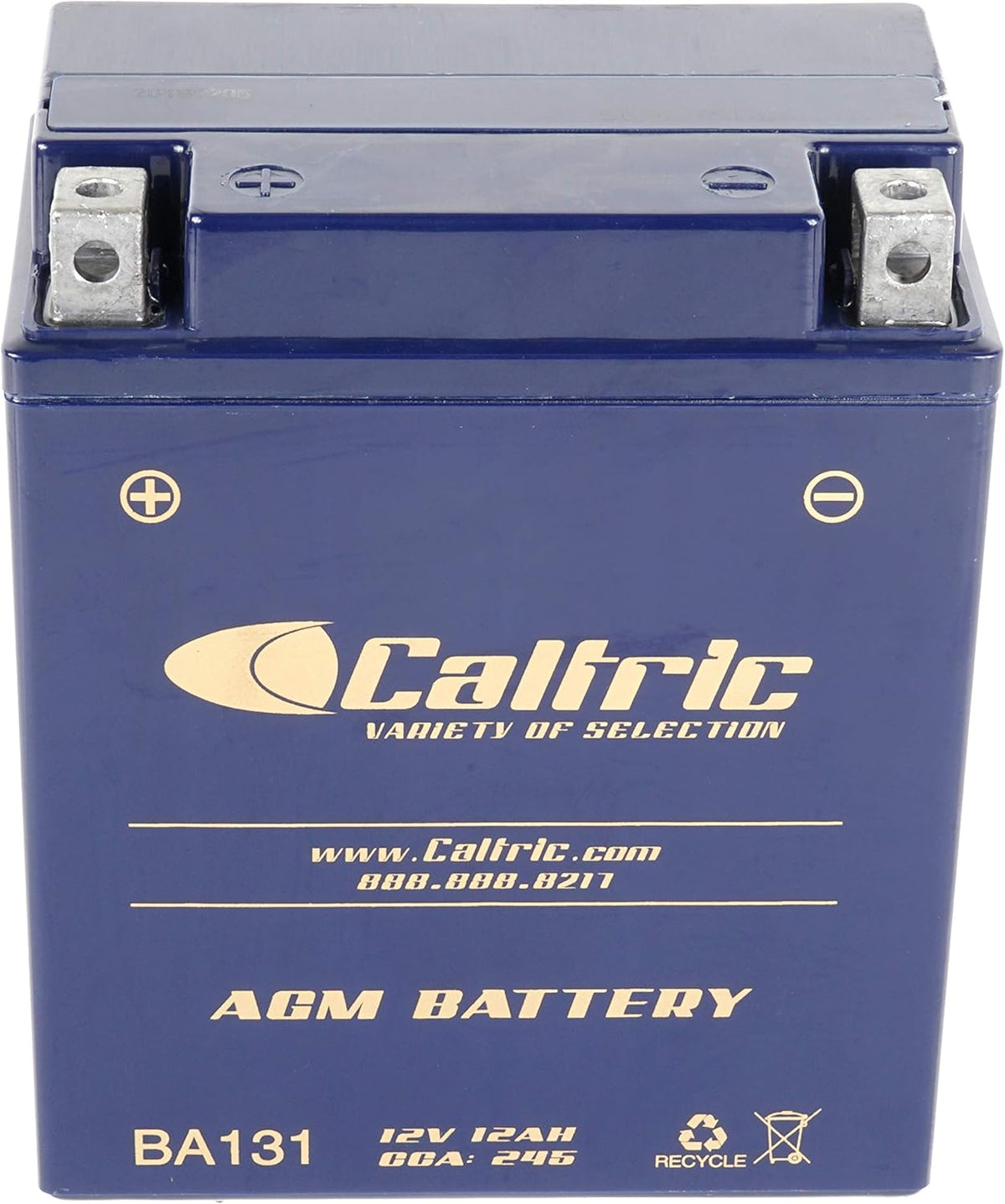 Agm Battery Yamaha Warrior 350 Yfm350X 1987-2004 Pack of 2 J777